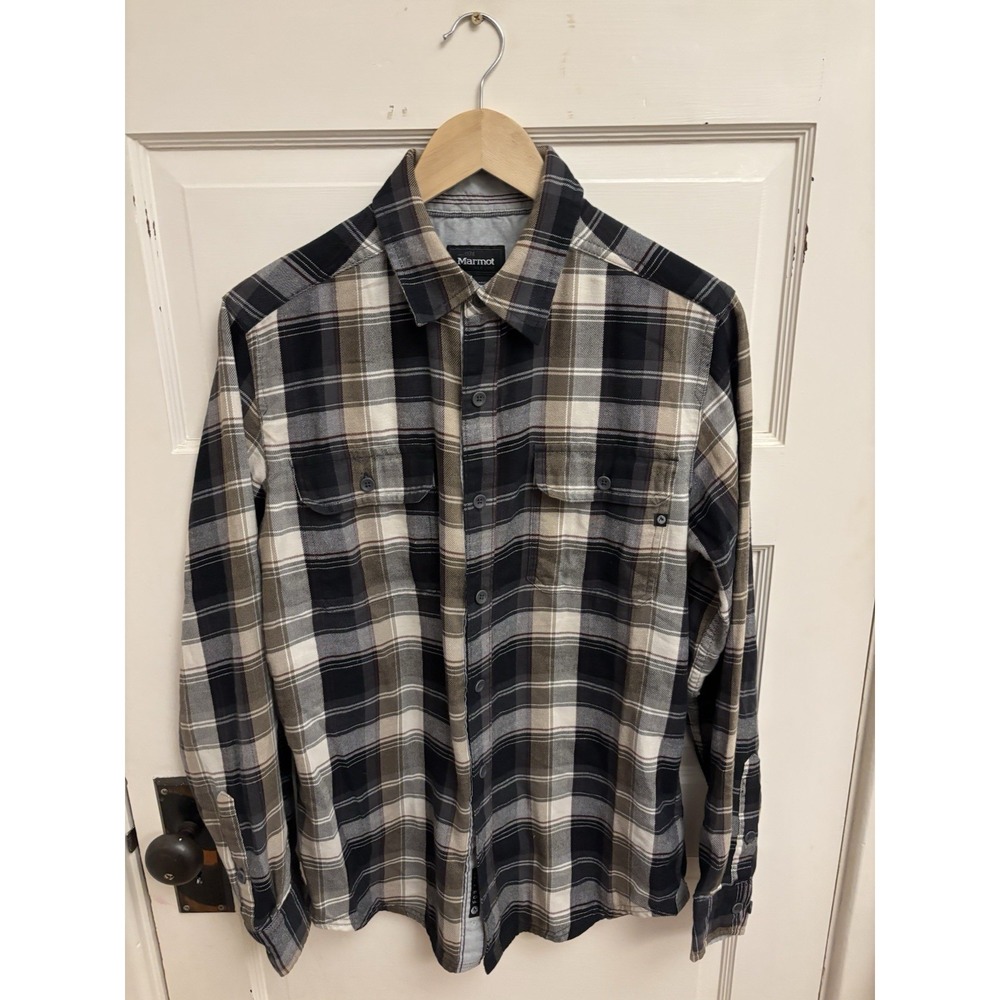 Marmot Men's Fairfax Novelty Flannel Button Down Long Sleeve Outdoor Size‎ Small